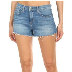 L'Agence Audrey Mid Rise Denim Short Sydney Blue size 28